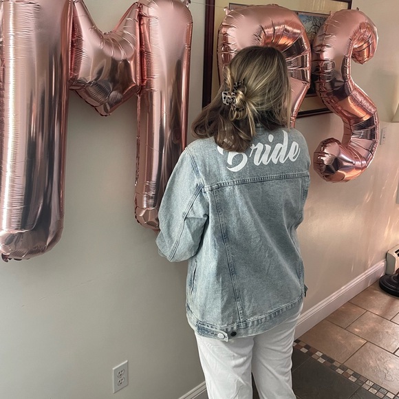 Mumu Jackets & Blazers - Mumu Bride Denim Jacket